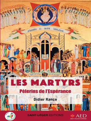 cover image of Les martyrs, pèlerins de l'espérance